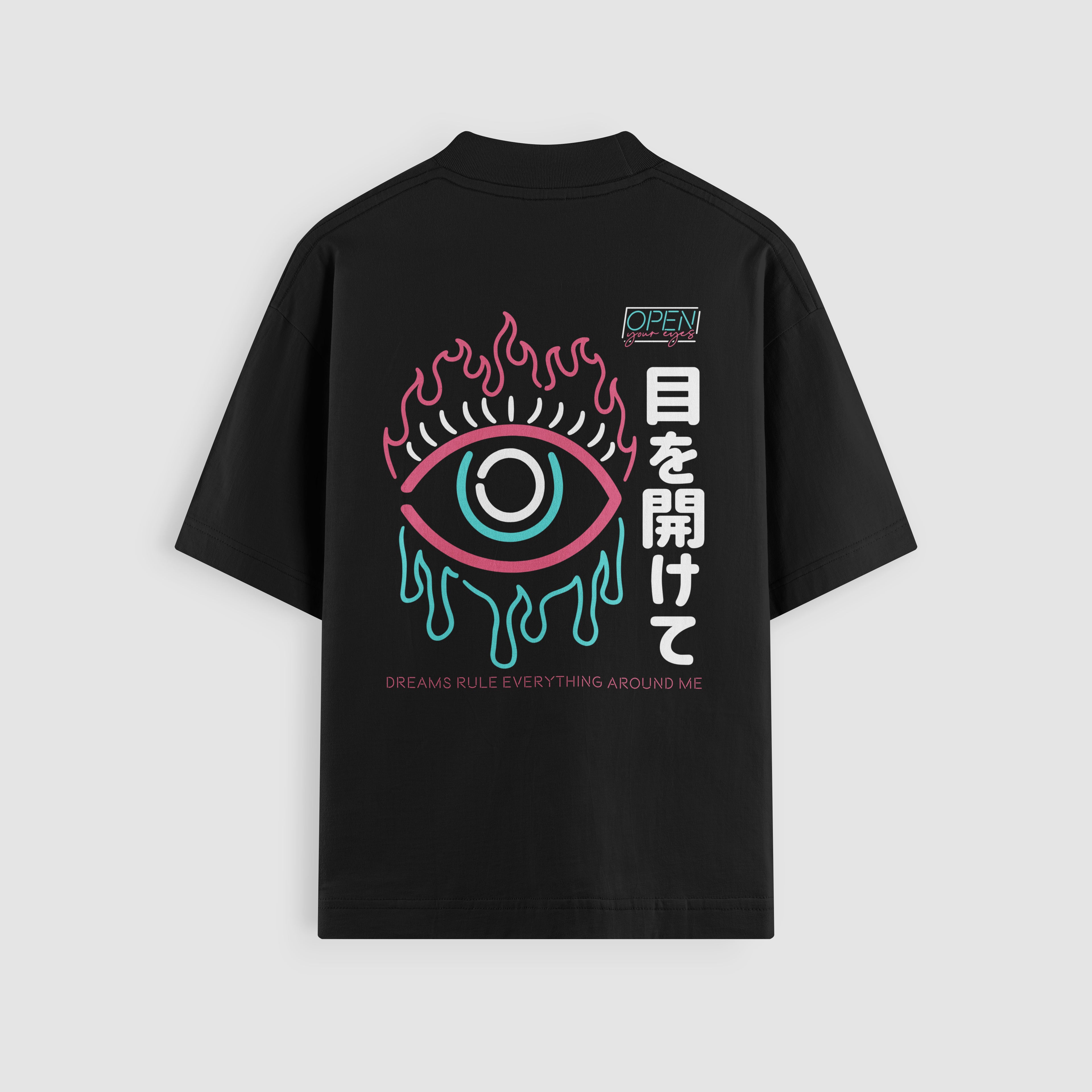 Open Your Eyes Oversized Tee